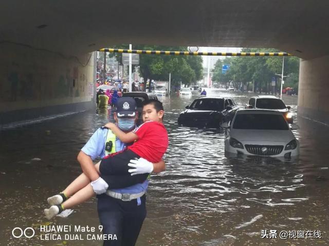 暴雨过后，石家庄开启看海模式